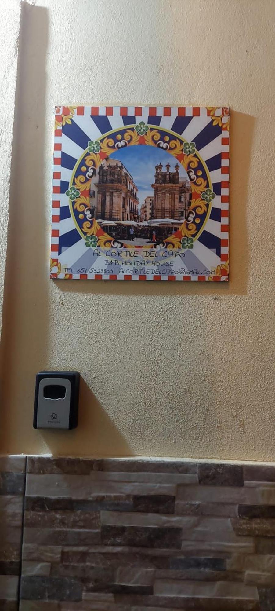 Vila Al Cortile Del Capo Palermo Exteriér fotografie