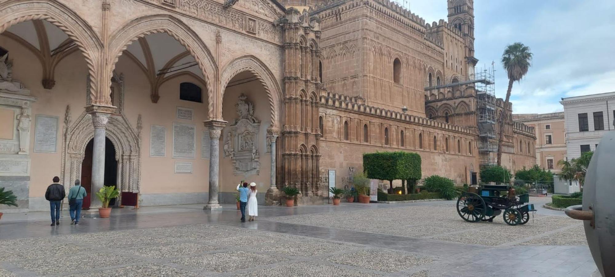 Vila Al Cortile Del Capo Palermo Exteriér fotografie